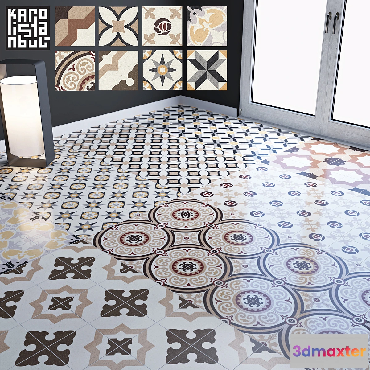 673403 - Decorative tile KARO - No.2