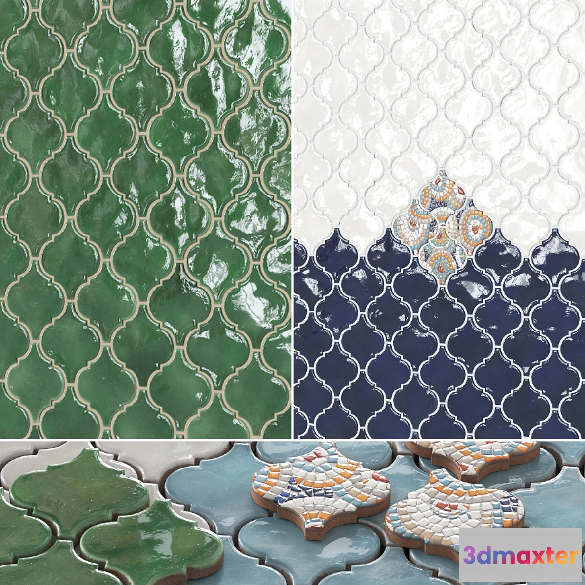 675097 - Kerama Marazzi Arabesques Majolica Tile