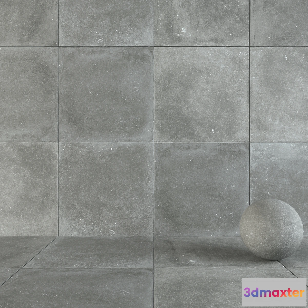 685538 - Flaviker Nordik Stone Gray 120×120