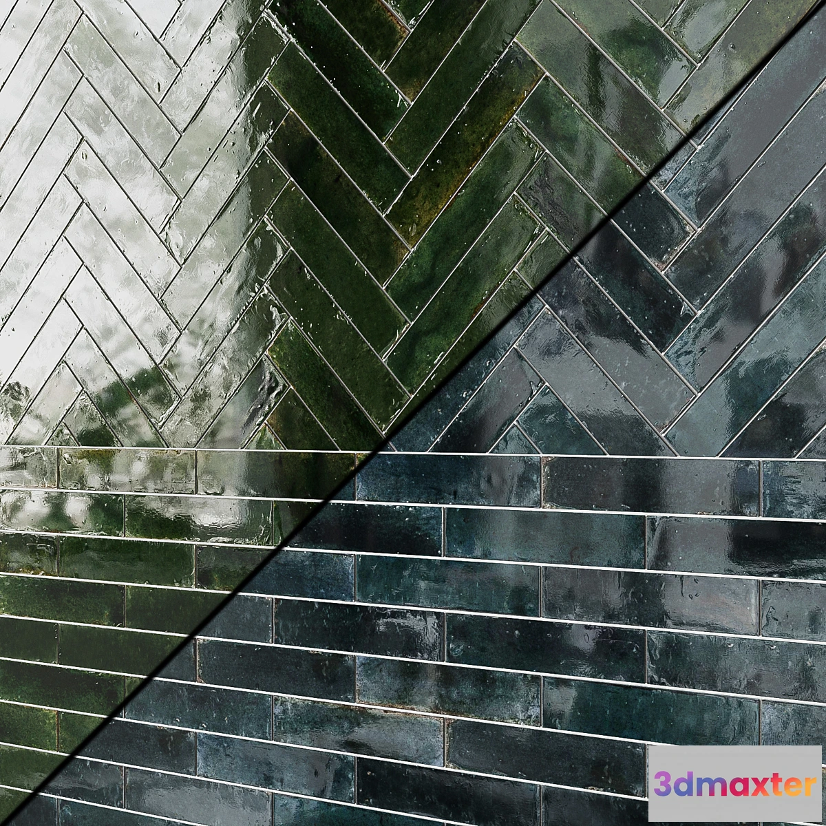 685616 - Ceramic tile 2″ x 9″ Porcelain Subway Wall and Floor Tile