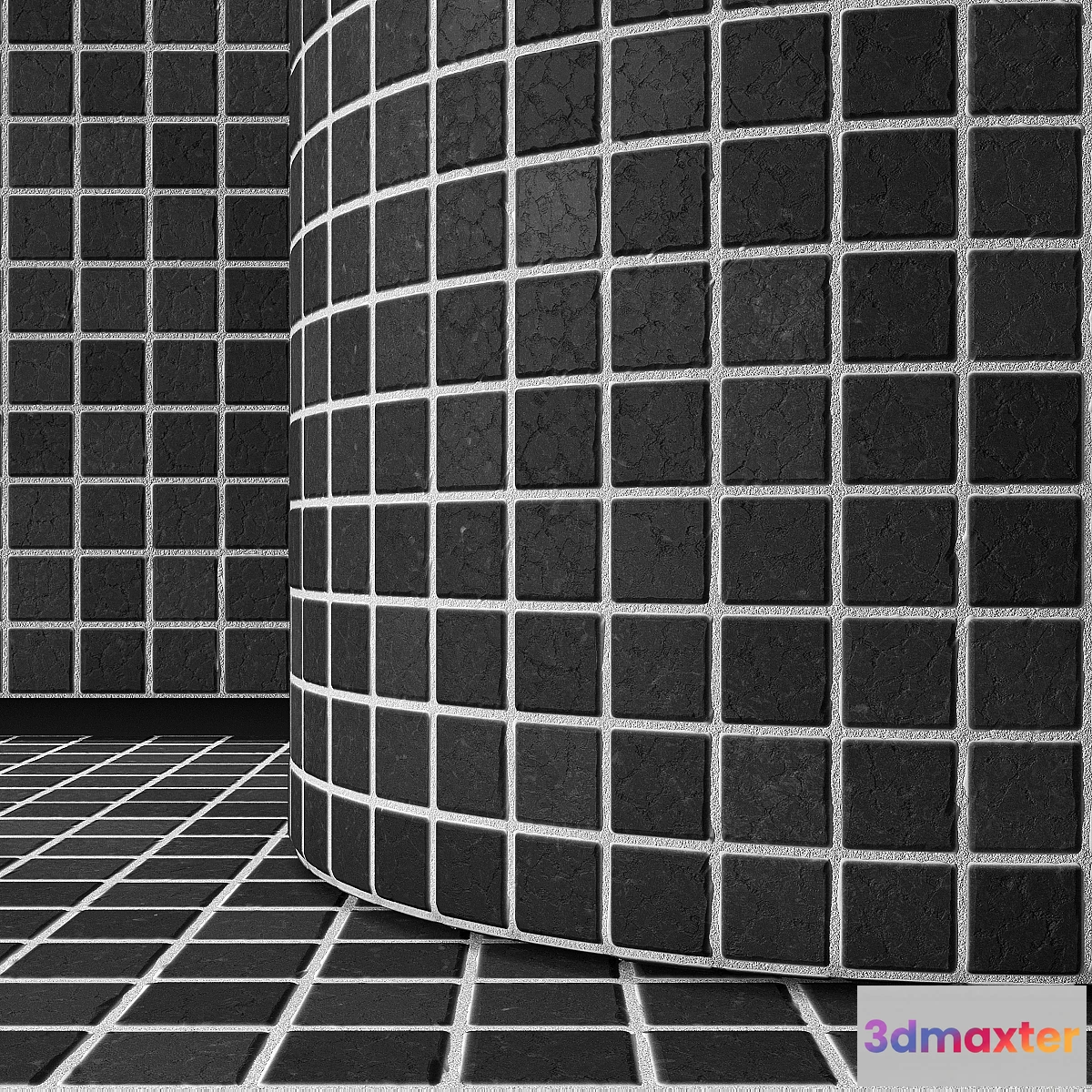 721830 - black mosaic - No.2