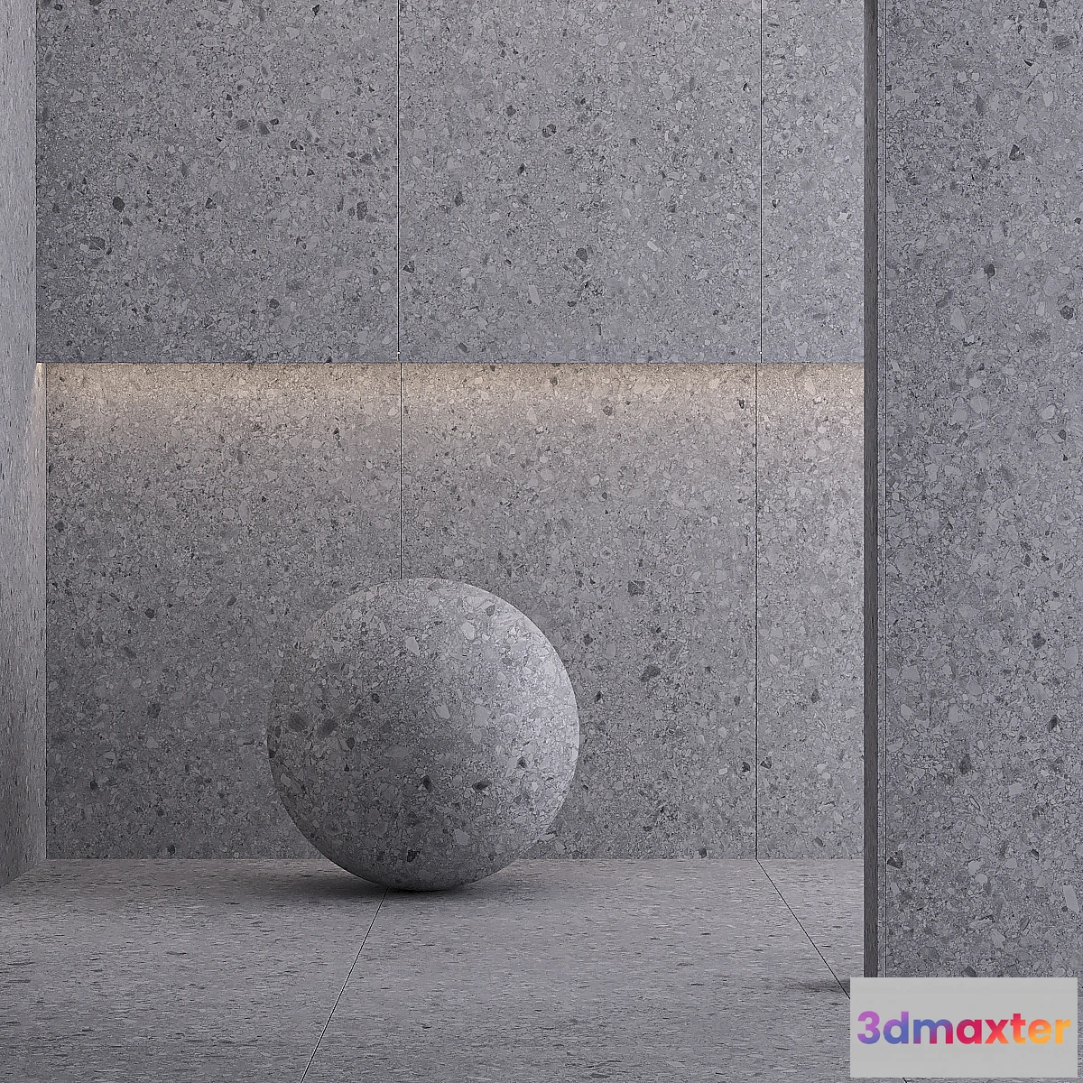 778675 - Porcelain tile Laminam CEPPO DI BRECCIOLA GRIGIO. 3000×1000 mm. - No.2