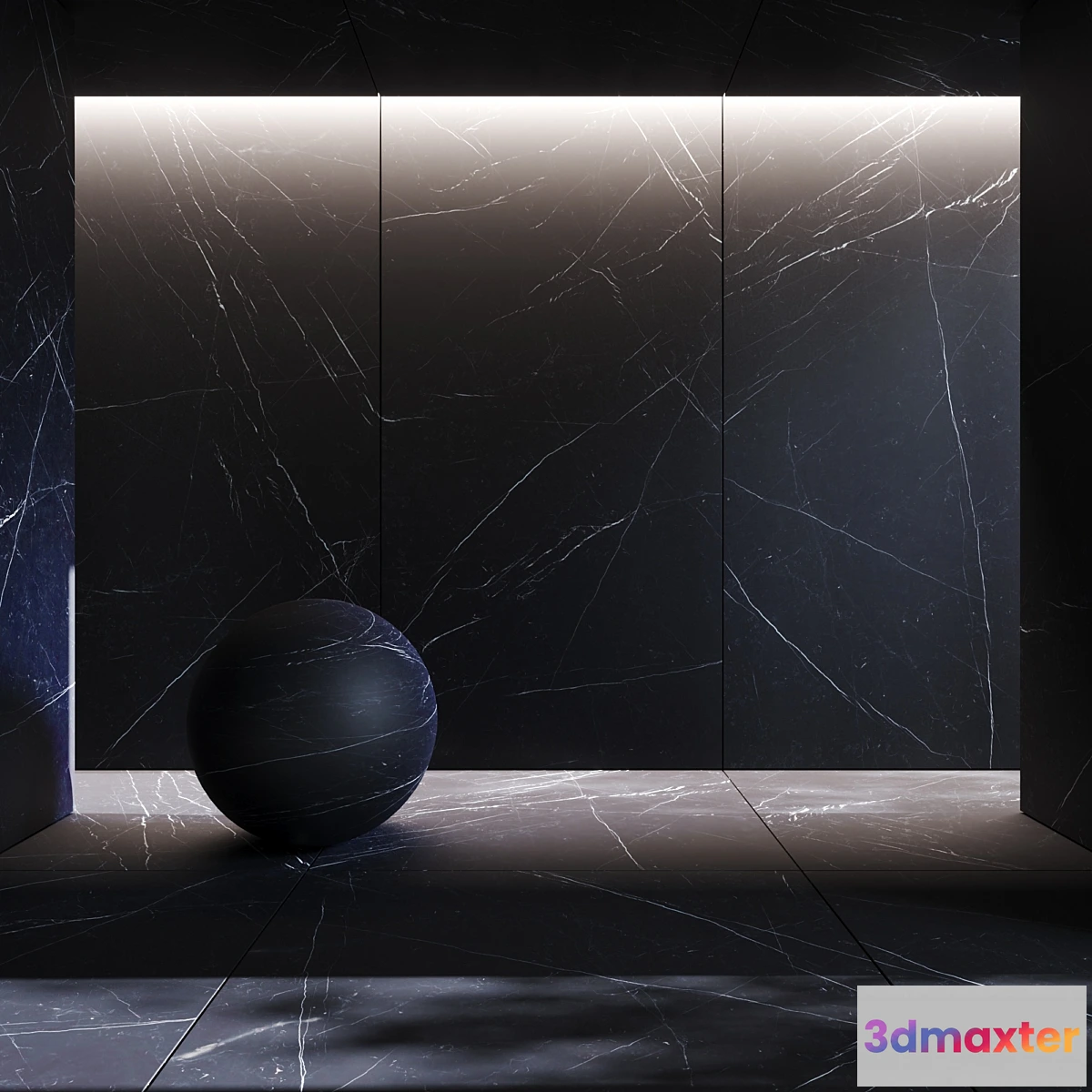 778973 - Black marquinia porcelain stoneware tiles - No.2