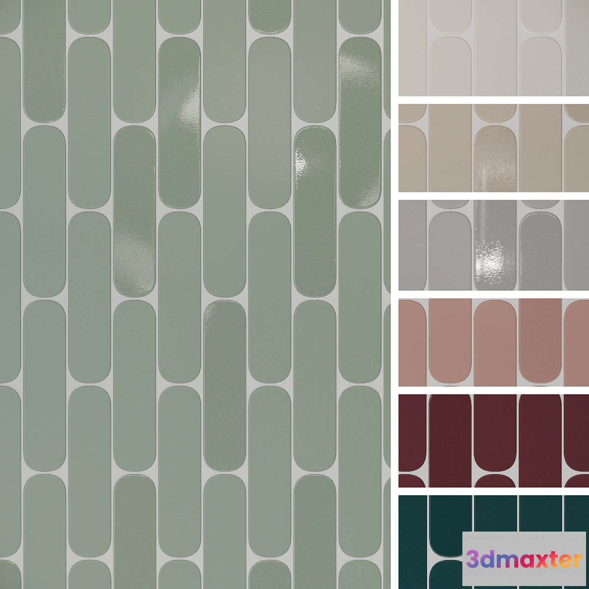 858393 - Wall tile WOW Grace OI 2 - No.4