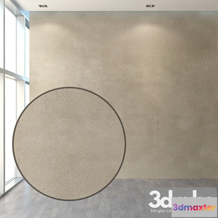 1001698 - Set of plaster in warm tones granular.