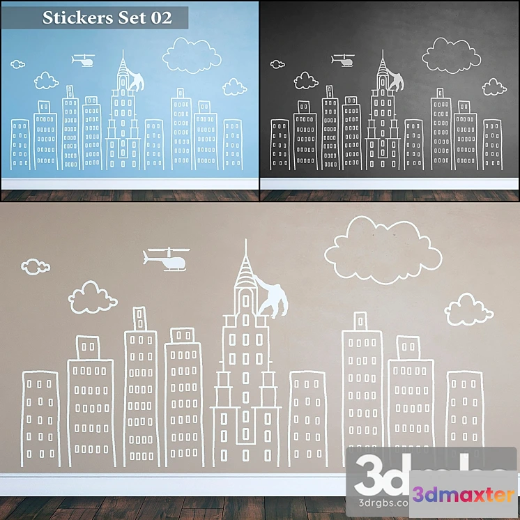 1001702 - Stickers set 02