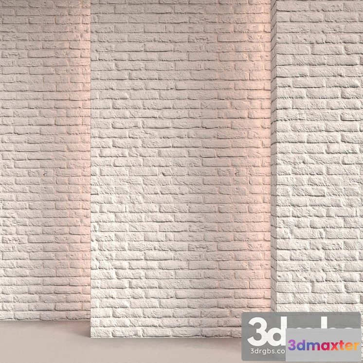 1001818 - White brick 07 - No.2