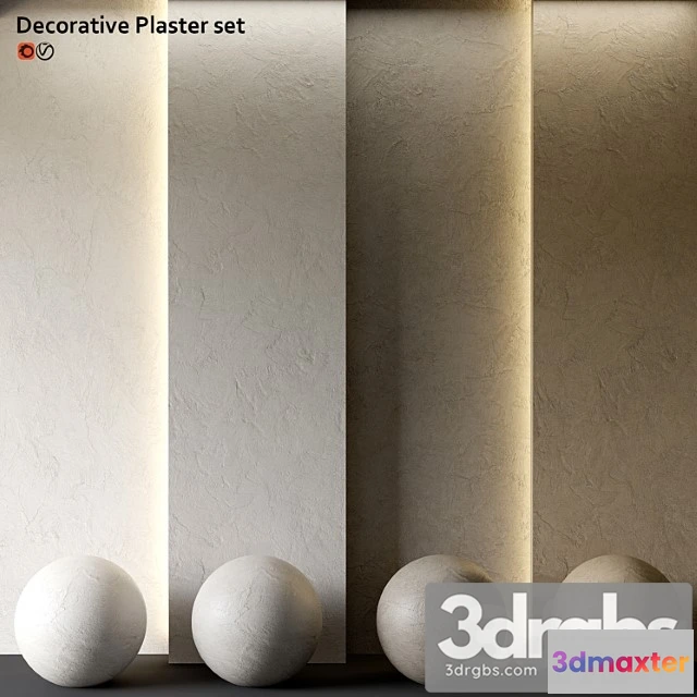 1055852 - Set of decorative plaster