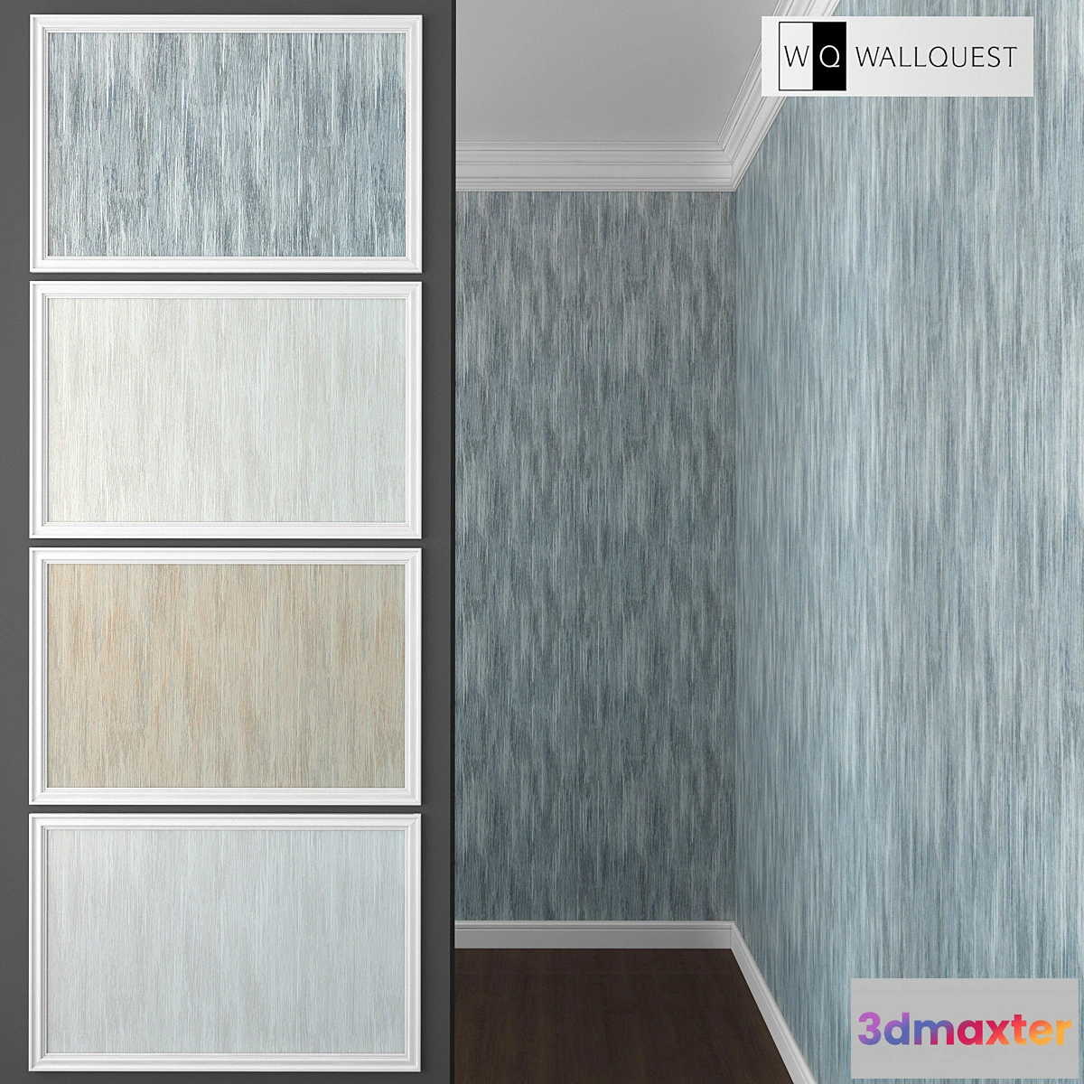 1320001 - Wallquest Wallpaper Nova-3 3D Max