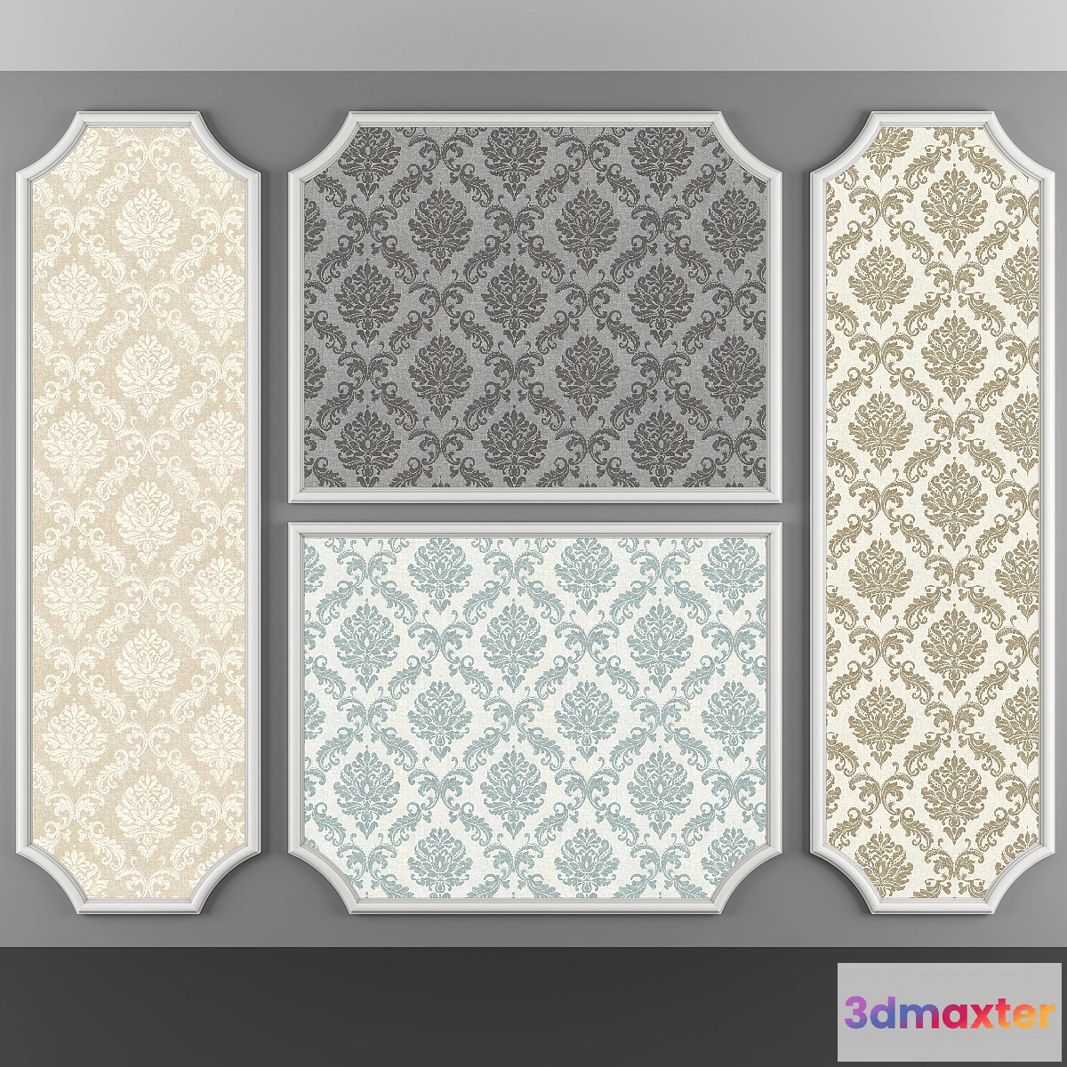 1326592 - Wallpaper 51 (4 Colors) 3D Max