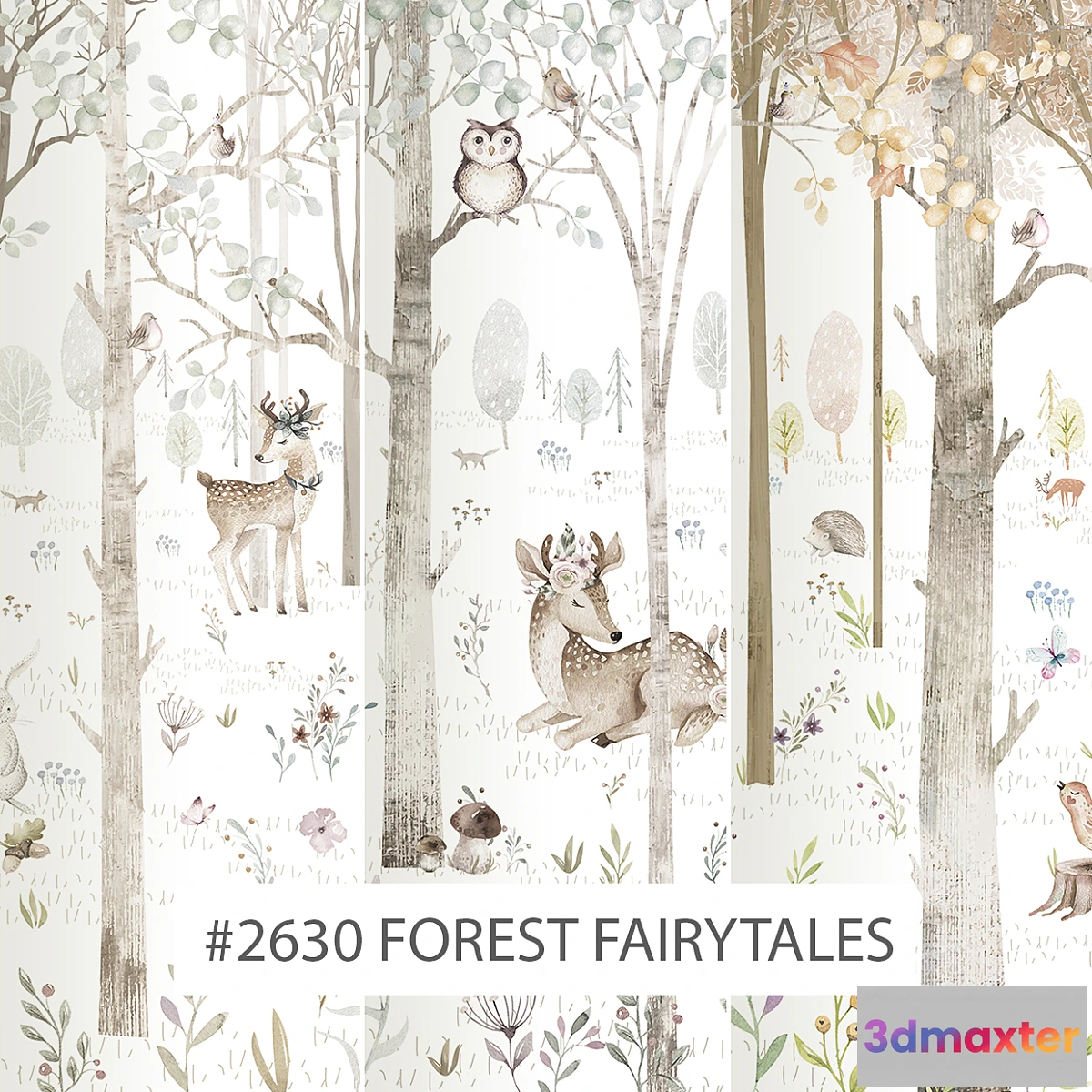 1331159 - Creativille  wallpapers  2630 Forest Fairytales - No.2 3D Max