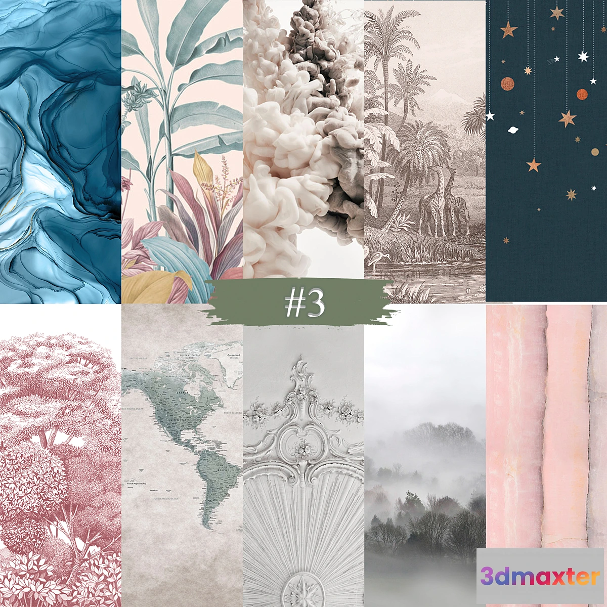 1340558 - Hygge Wall # 3 3D Max