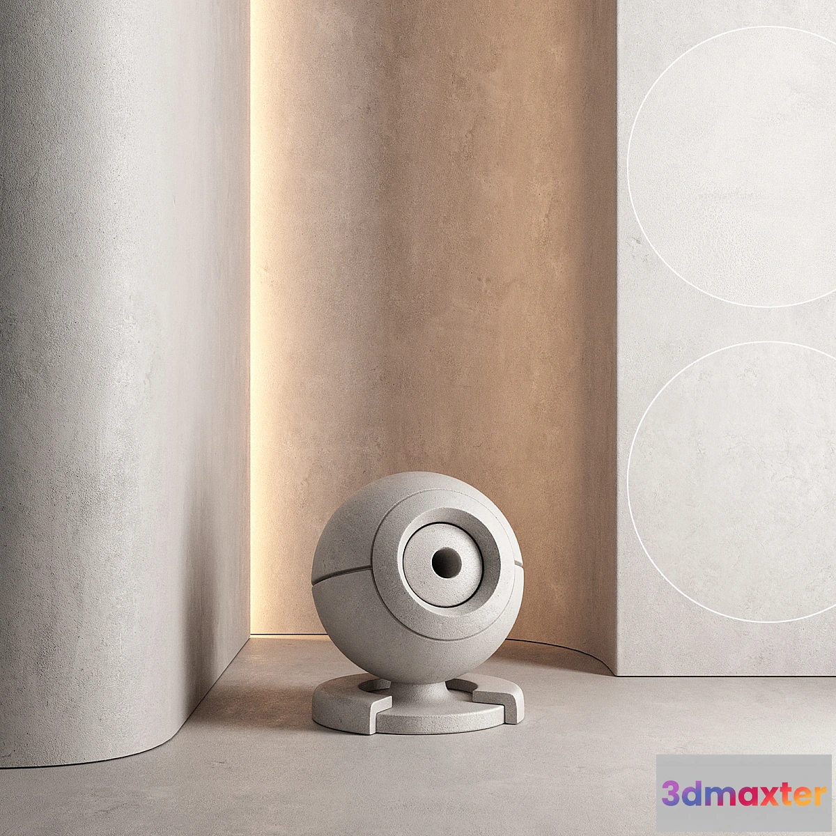 1342046 - Decorative wall plaster set - No.2 3D Max