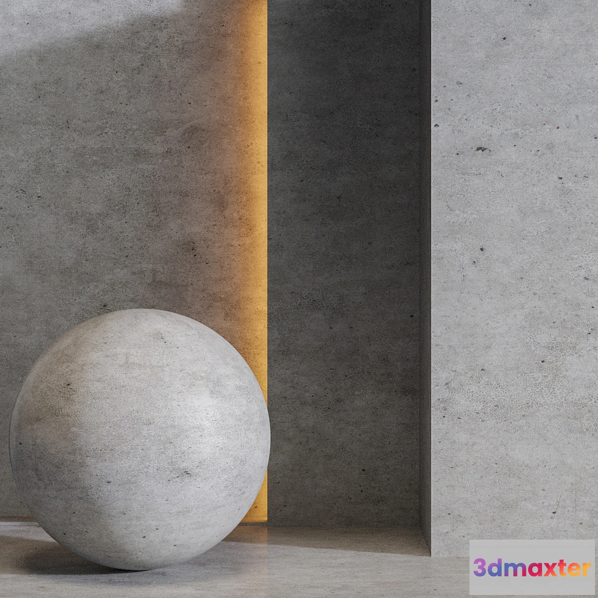 1351075 - Decorative concrete. 3D Max