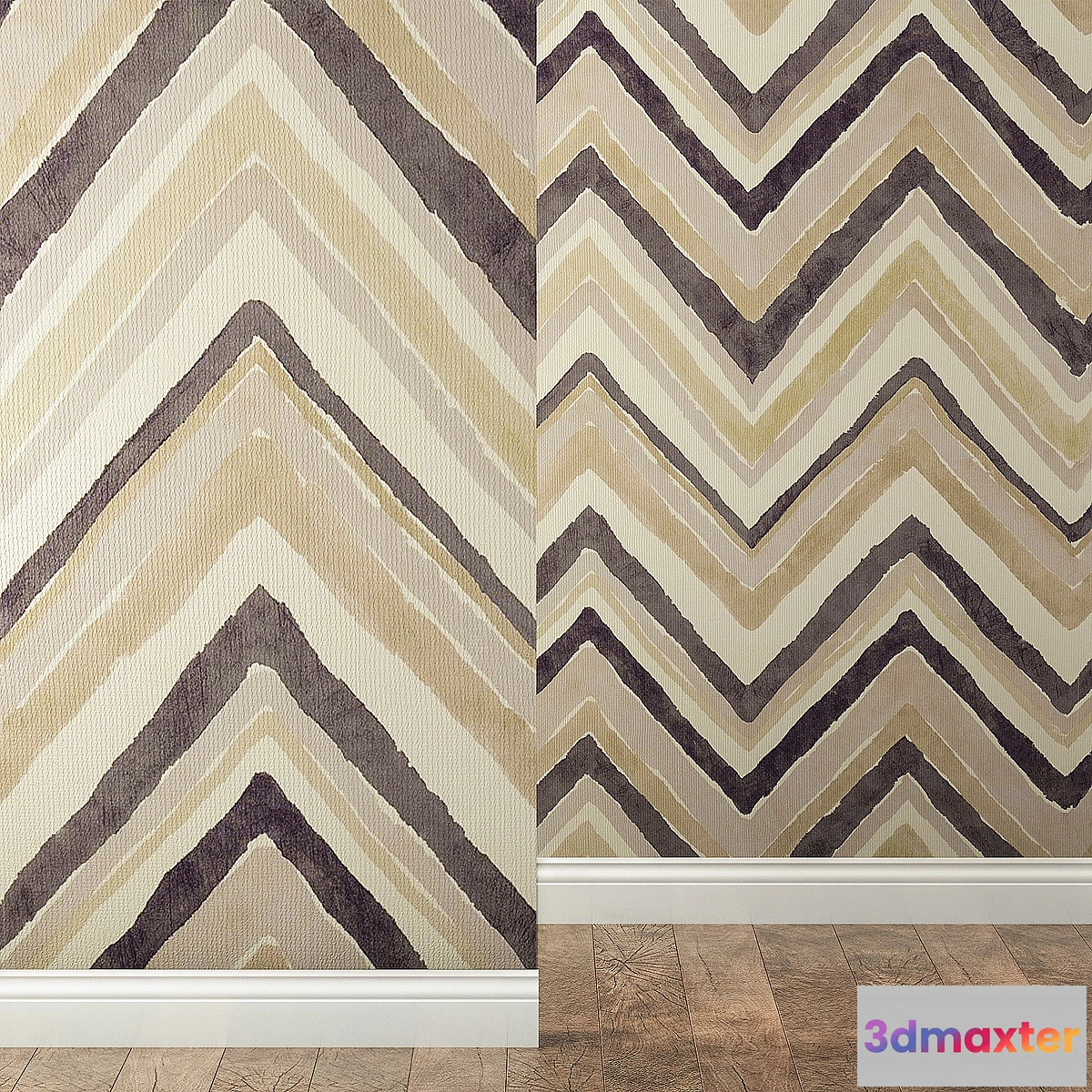 1357375 - Wallpapers SANDERSON collection ZIGZAG 3D Max