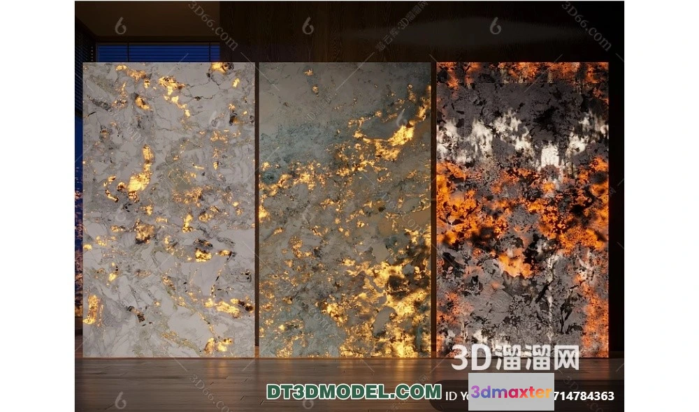 1358292 - Stone for Interior Decoration - 3DS Max Models - 016 3D Max