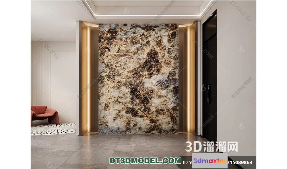 1358351 - Stone for Interior Decoration - 3DS Max Models - 017 3D Max