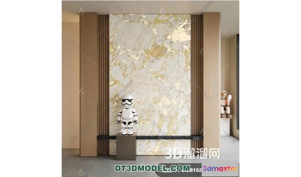 1358414 - Stone for Interior Decoration - 3DS Max Models - 018 3D Max