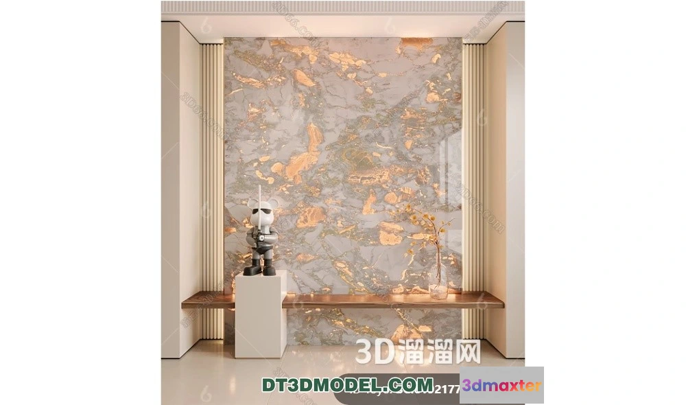 1358944 - Stone for Interior Decoration - 3DS Max Models - 026 3D Max