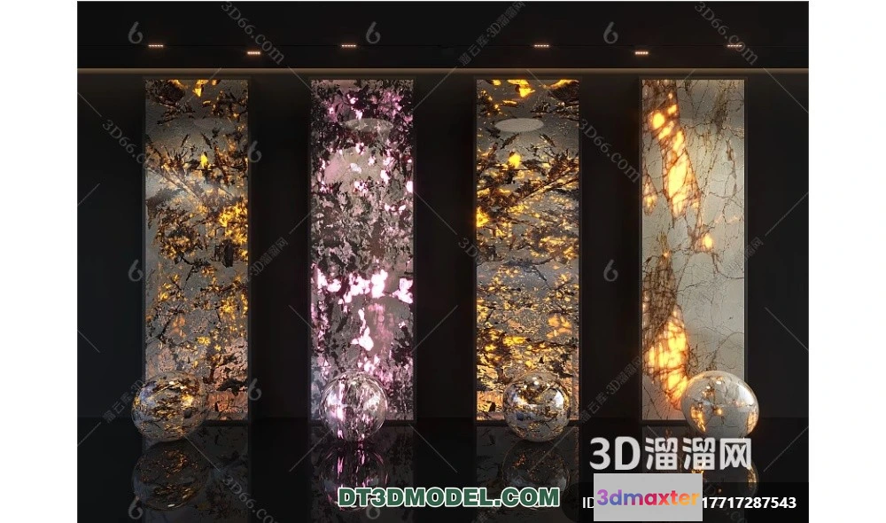 1359011 - Stone for Interior Decoration - 3DS Max Models - 027 3D Max