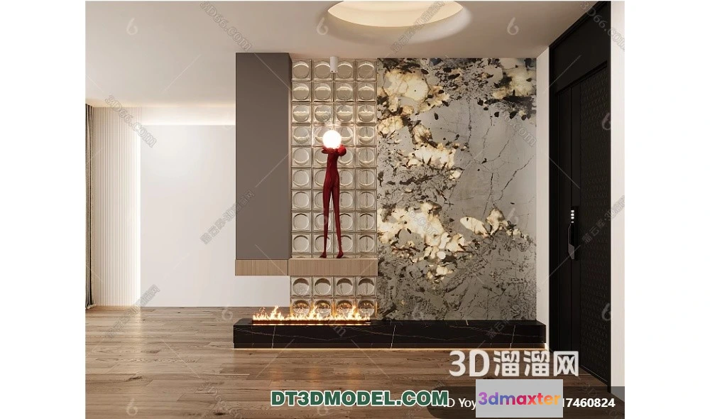 1359078 - Stone for Interior Decoration - 3DS Max Models - 028 3D Max