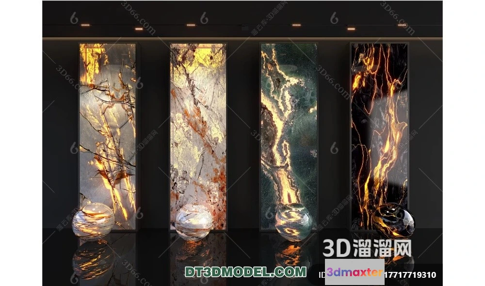 1359145 - Stone for Interior Decoration - 3DS Max Models - 029 3D Max