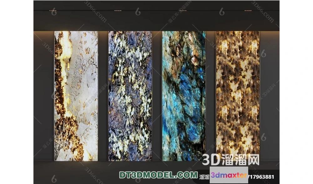 1359222 - Stone for Interior Decoration - 3DS Max Models - 030 3D Max
