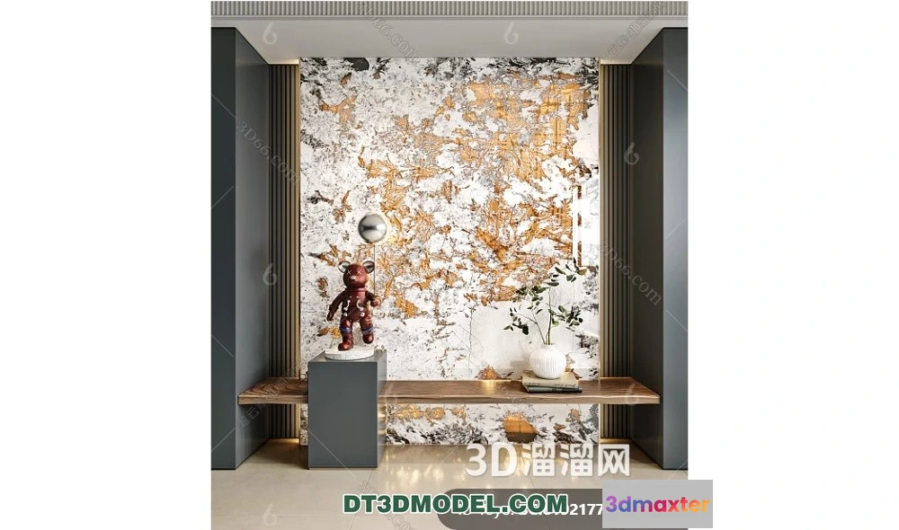 1359285 - Stone for Interior Decoration - 3DS Max Models - 031 3D Max