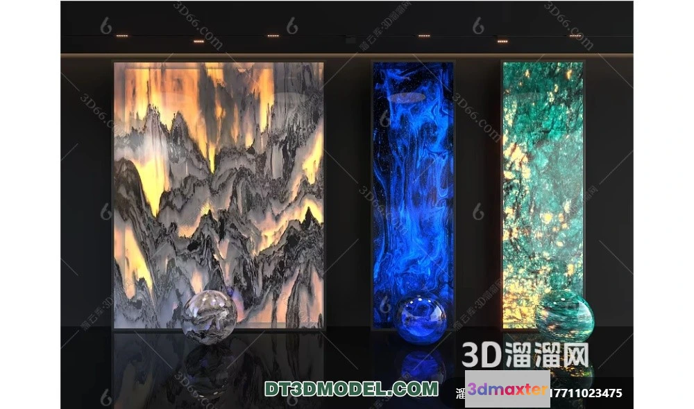 1390659 - Stone for Interior Decoration - 3DS Max Models - 005 3D Max