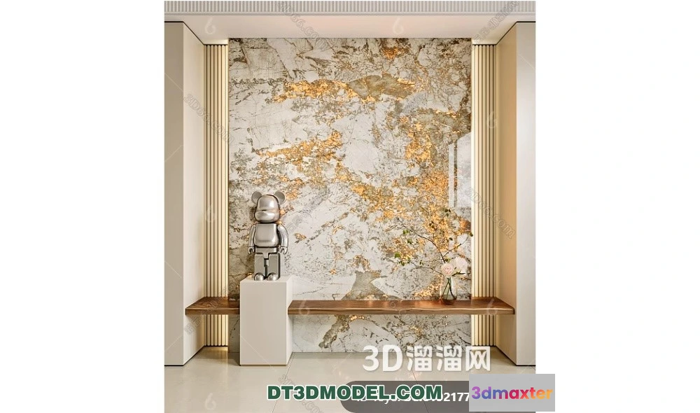 1391001 - Stone for Interior Decoration - 3DS Max Models - 010 3D Max