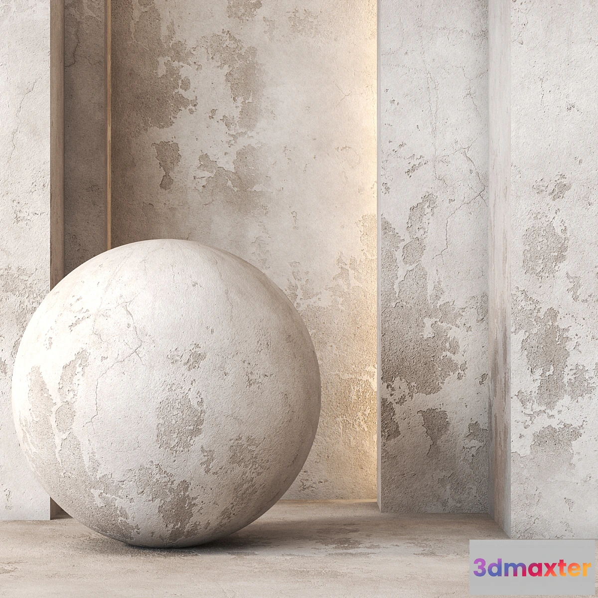 1392358 - Grunge Stucco wall Texture 4K - Seamless 3D Max