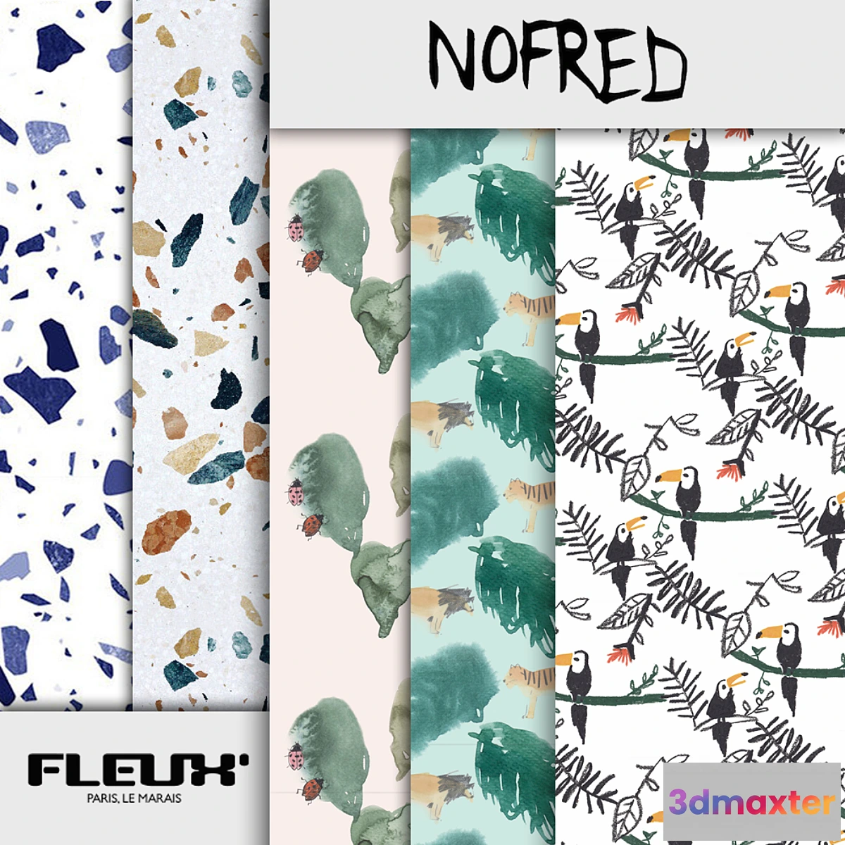 1392542 - Wallpaper (NOFRED _ FLEUX) 3D Max