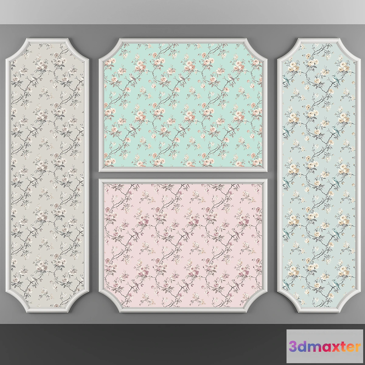 1403942 - Wallpaper 5 (4 Colors) 3D Max