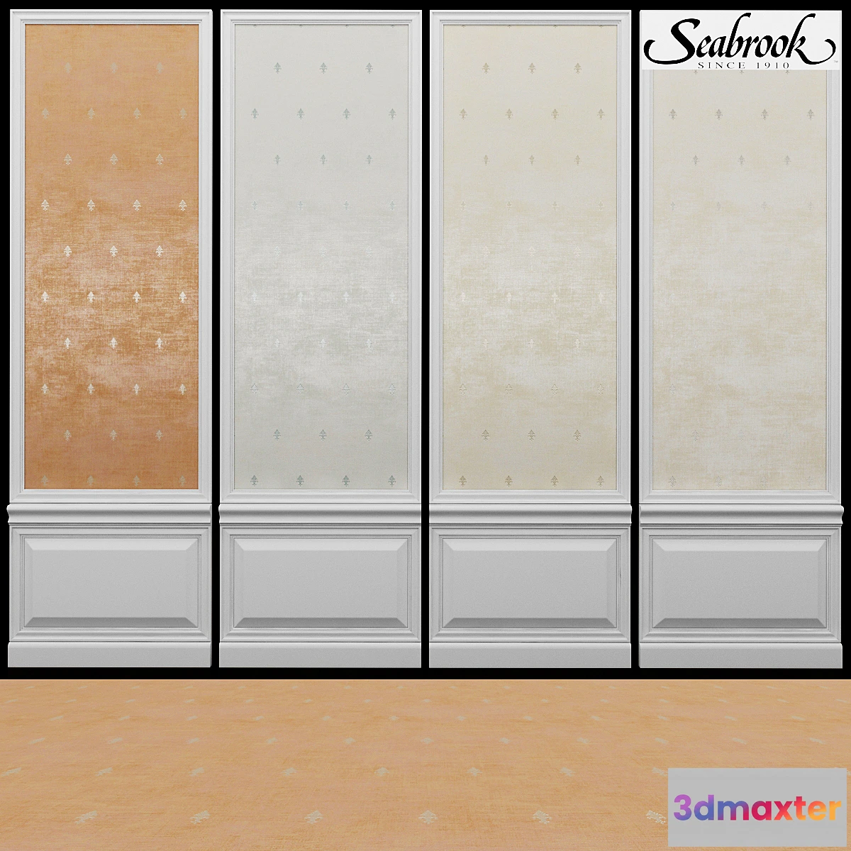 1417430 - Seabrook Damask Folio-4 3D Max