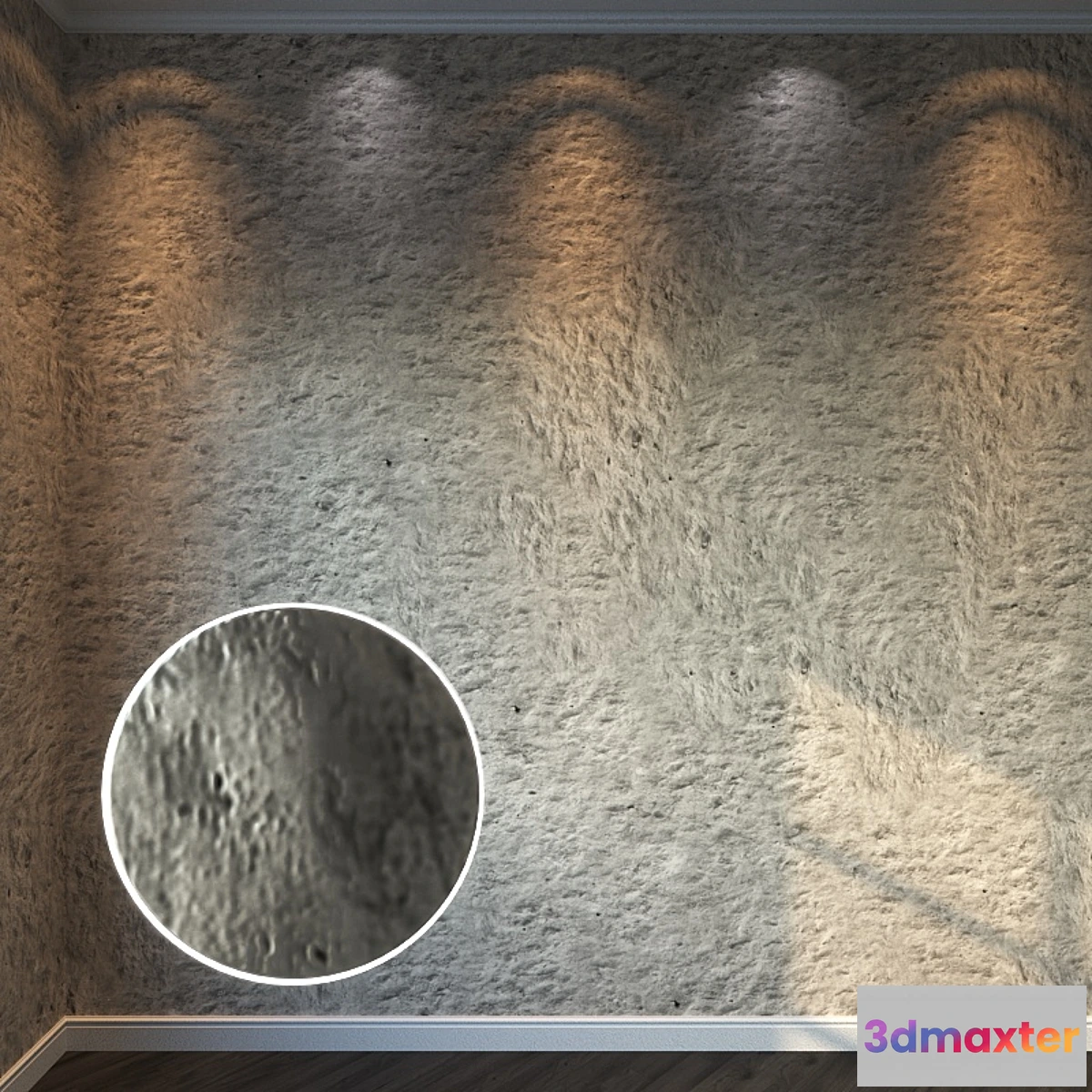 1423566 - Decorative Stucco 439 - 8K Material 3D Max
