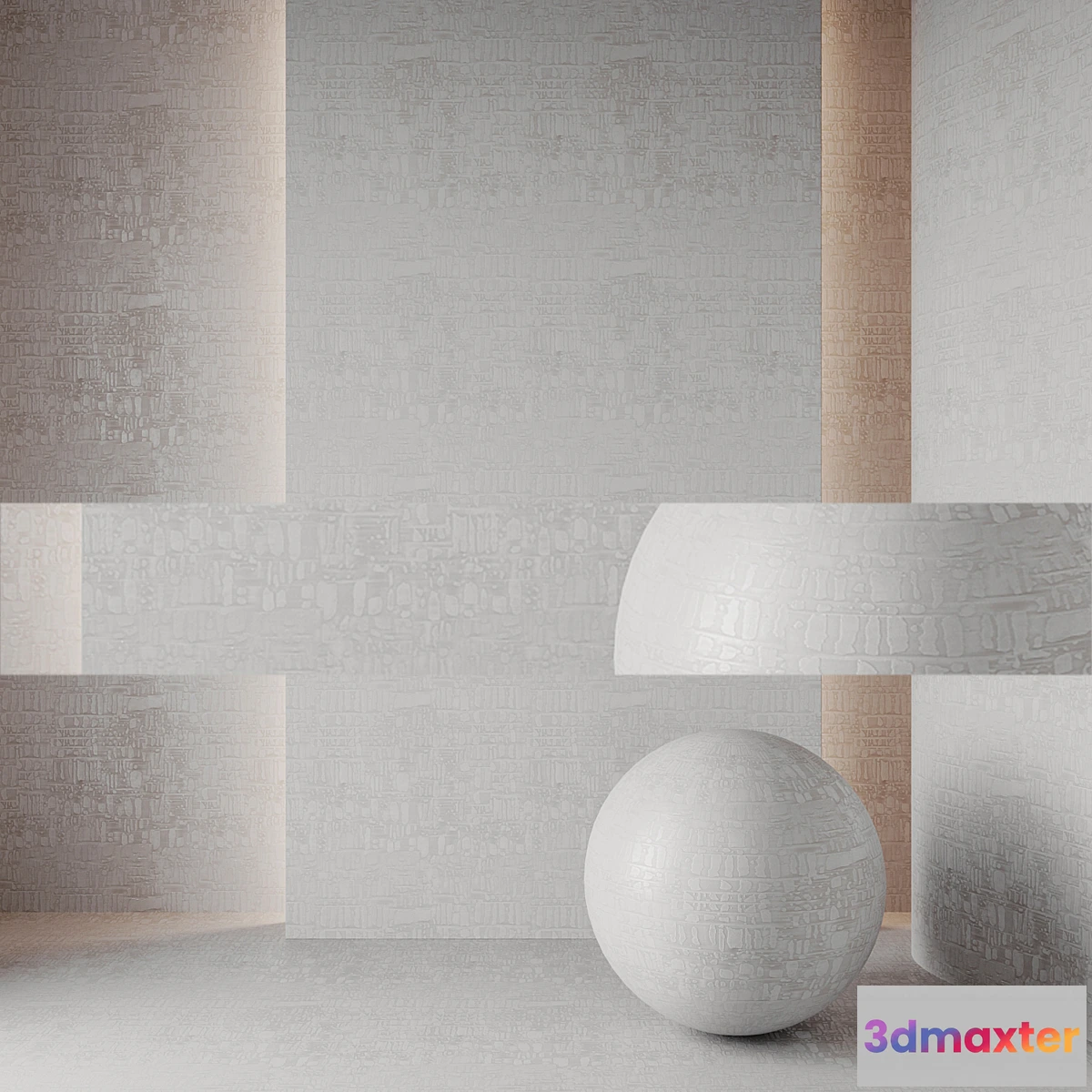 1423686 - Wallpaper Studio Four by Asterisk Design Birch Pearl 3D Max