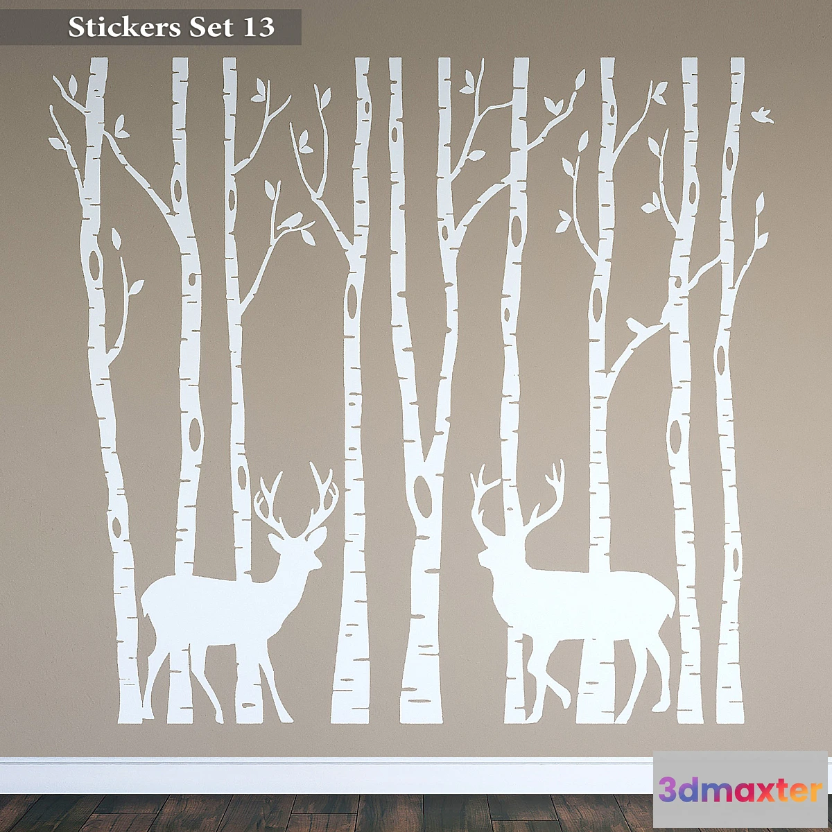 1424434 - Stickers Set 13 3D Max