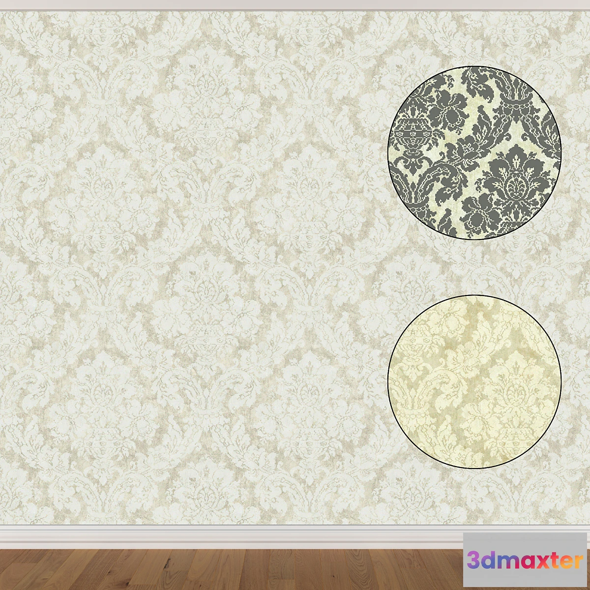 1450106 - Wallpaper Set 989 (3 colors) 3D Max