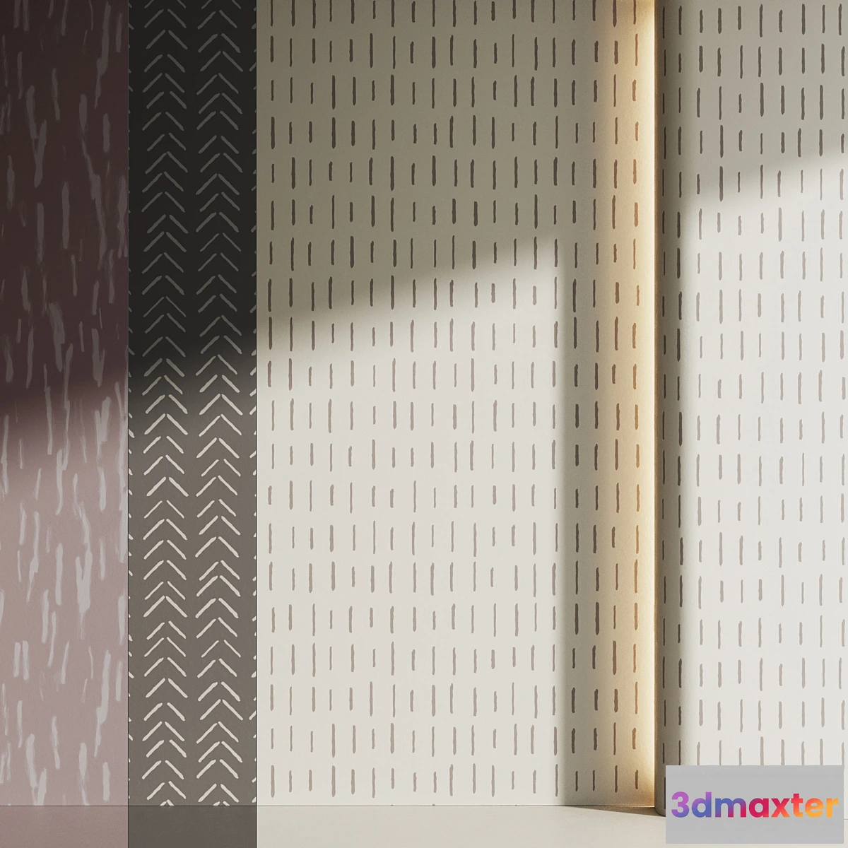 1461750 - Wall pattern _ Wallpaper pattern 007 3D Max