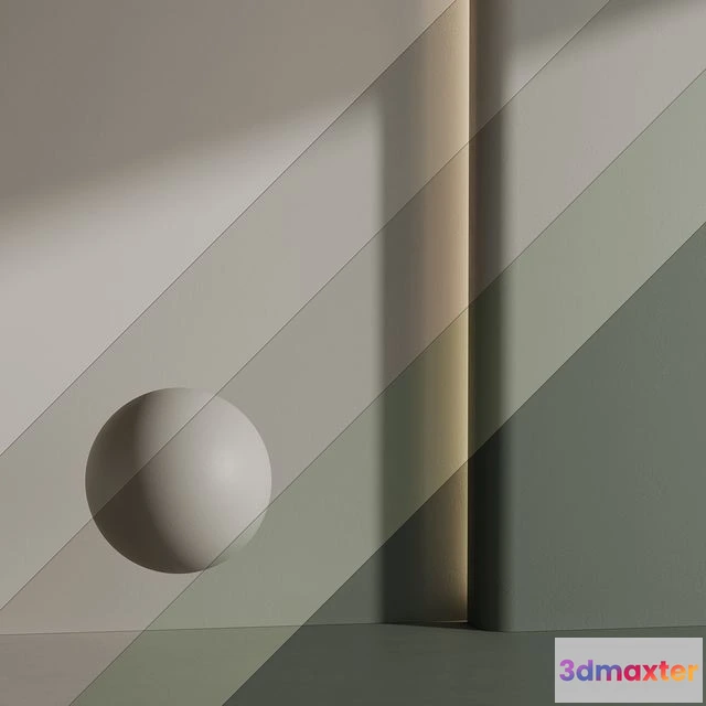 1538252 - Matte wall paint 002 3D Max