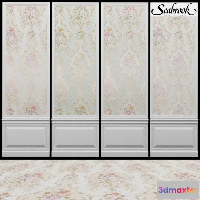 1538898 - Seabrook Damask Folio-2 3D Max