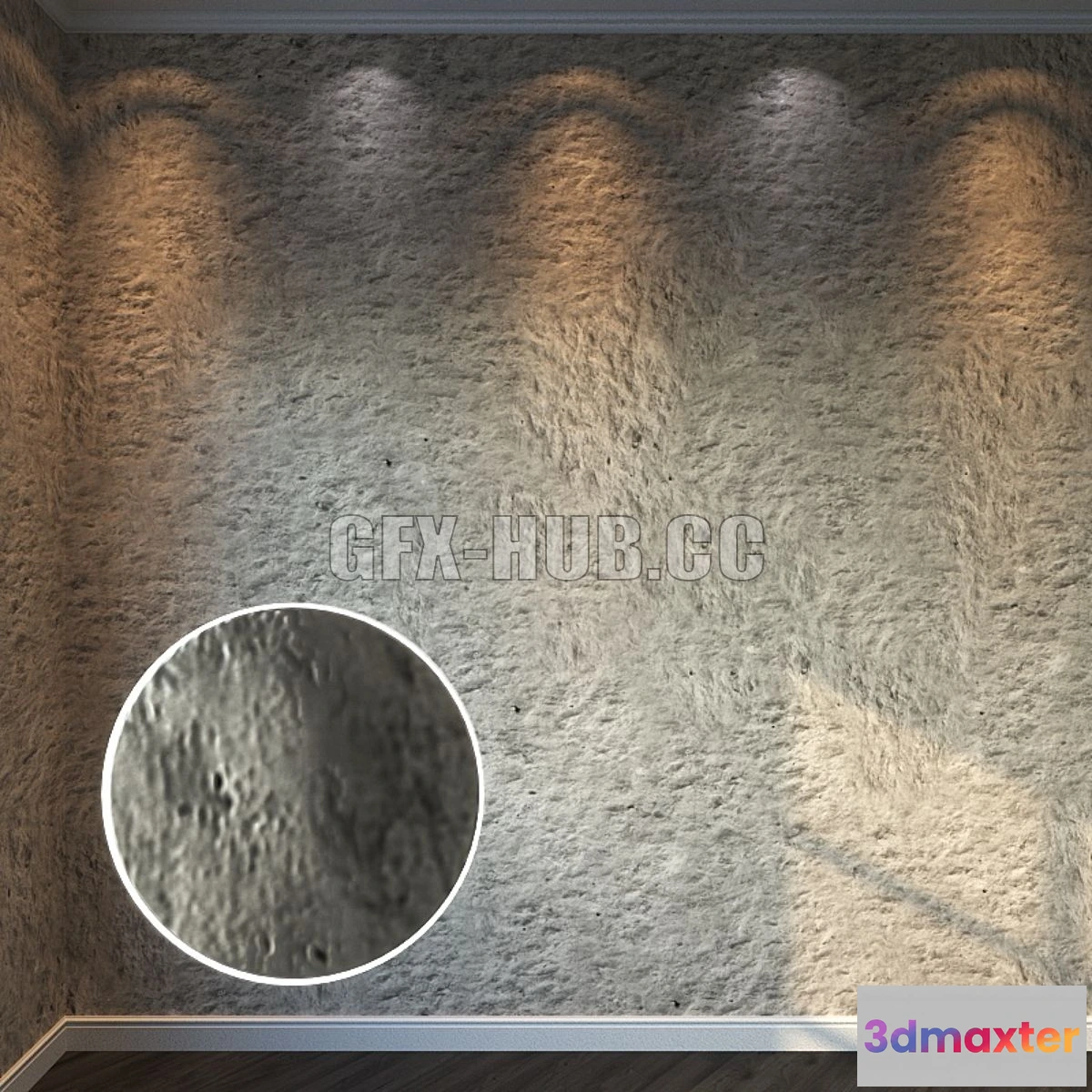 1546521 - Decorative Stucco 439 - 8K Material 3D Max