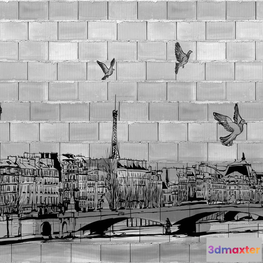 1674633 - Affreschi & Affreschi  - Wallpaper CD-14D 3D Max