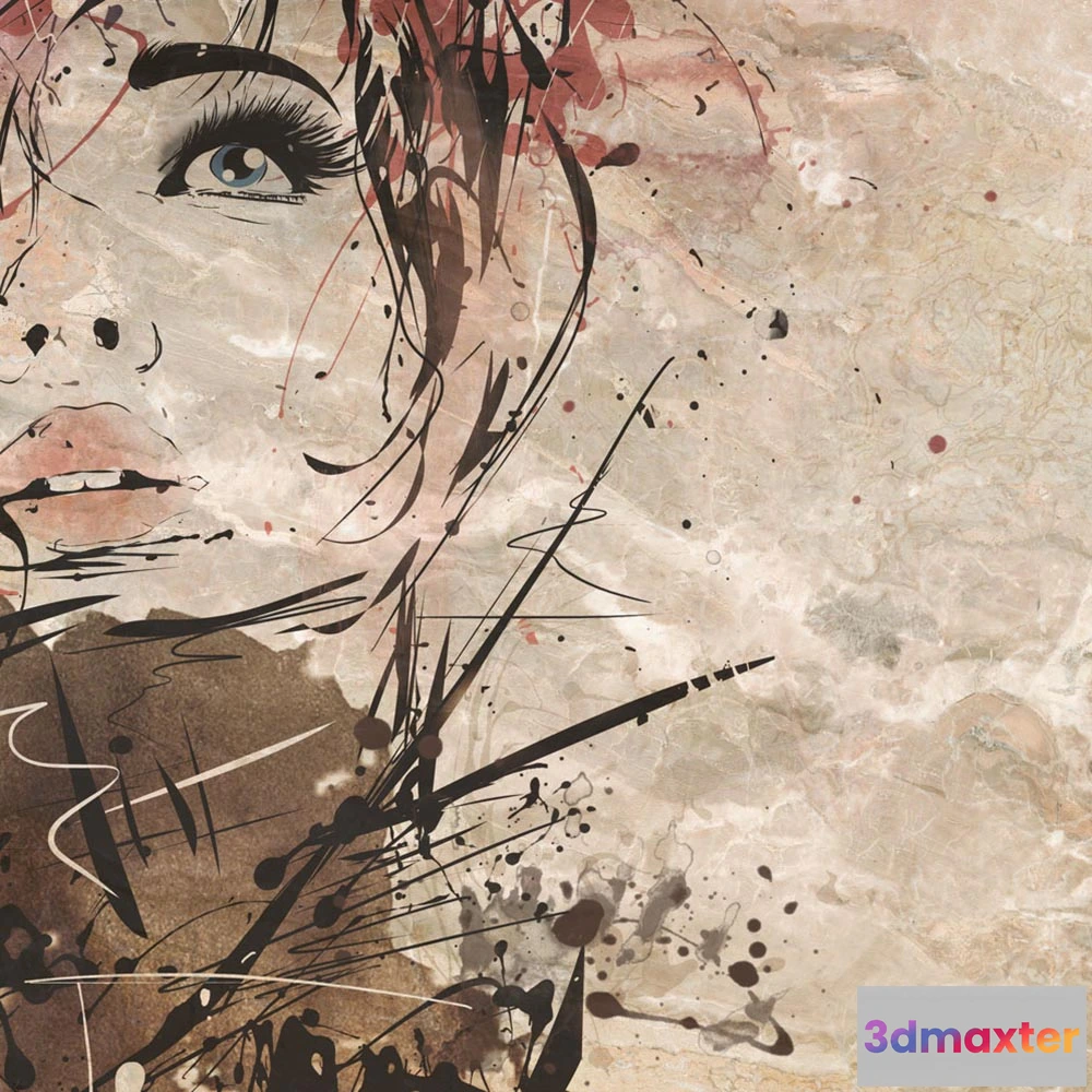 1674695 - Affreschi & Affreschi  - Wallpaper AH-09D 3D Max