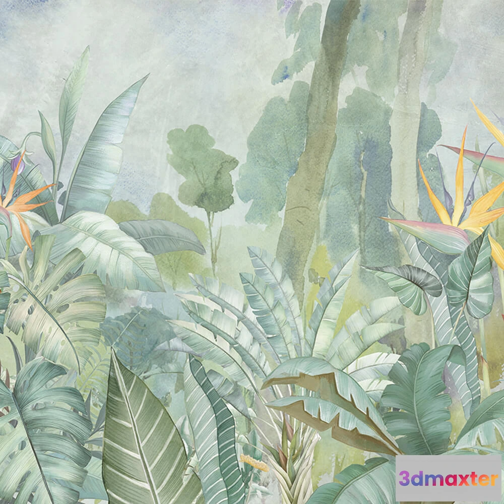 1674817 - Affreschi & Affreschi  - Wallpaper SH 20 3D Max