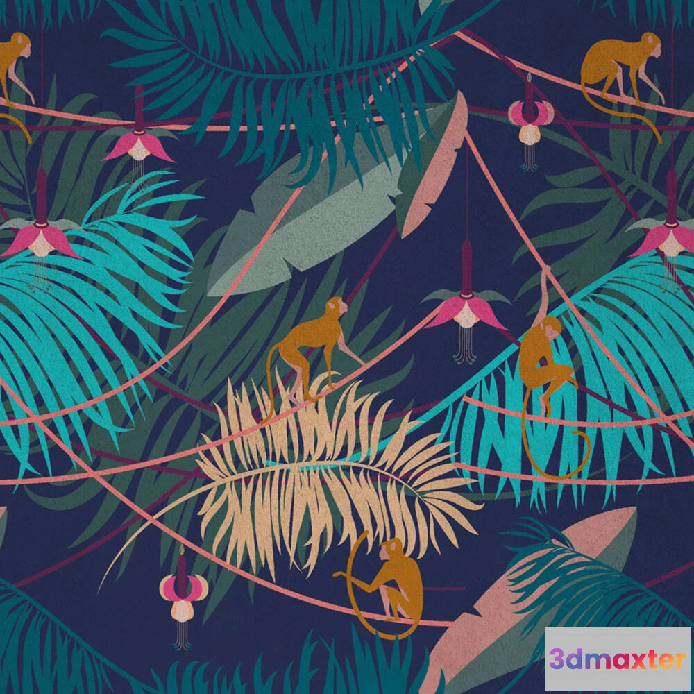 1674863 - Affreschi & Affreschi  - Wallpaper AY-143 3D Max