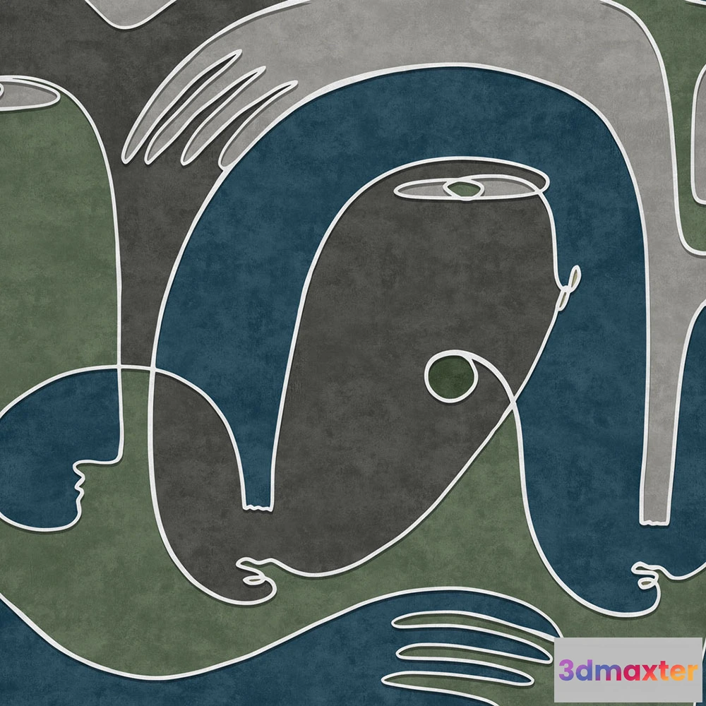 1674901 - Affreschi & Affreschi  - Wallpaper IL304 3D Max