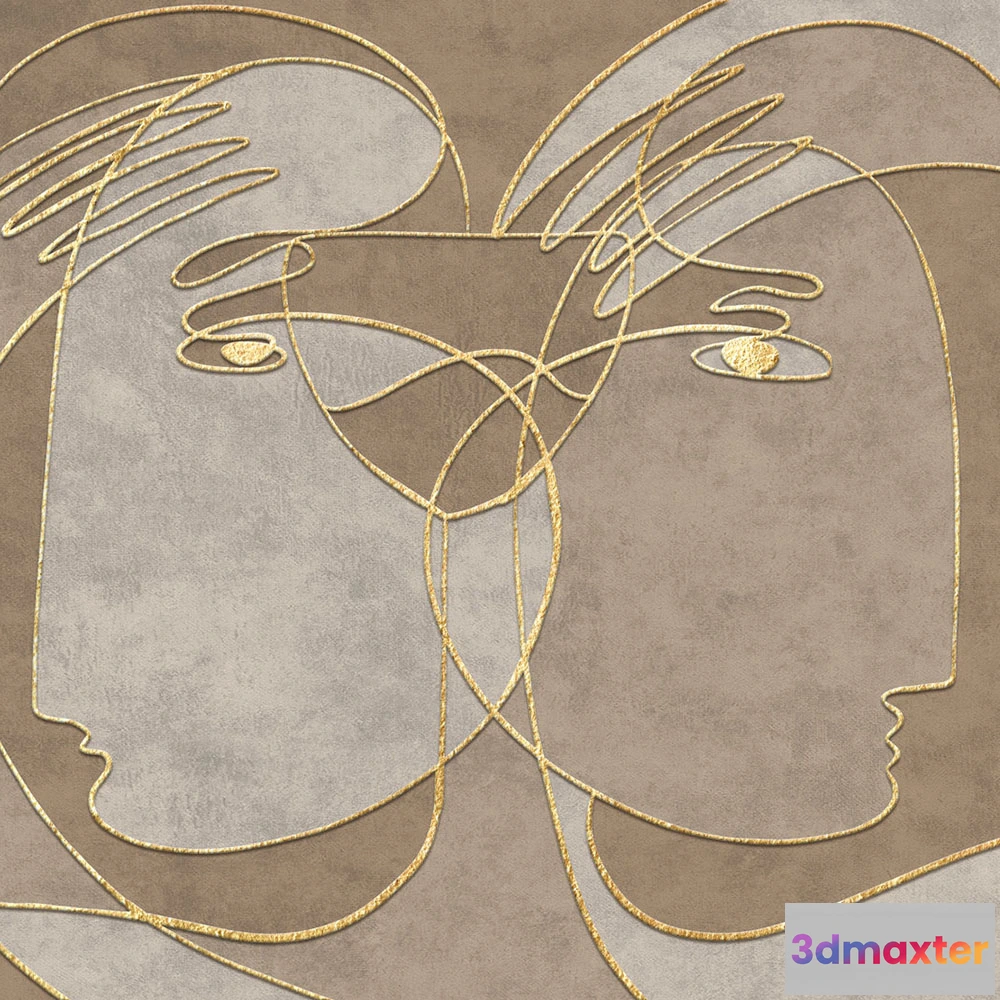 1674905 - Affreschi & Affreschi  - Wallpaper IL105 3D Max