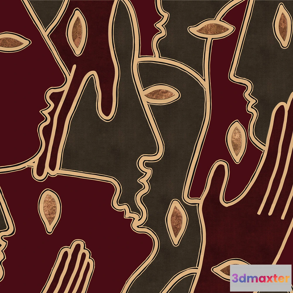 1674919 - Affreschi & Affreschi  - Wallpaper KW 1002 3D Max