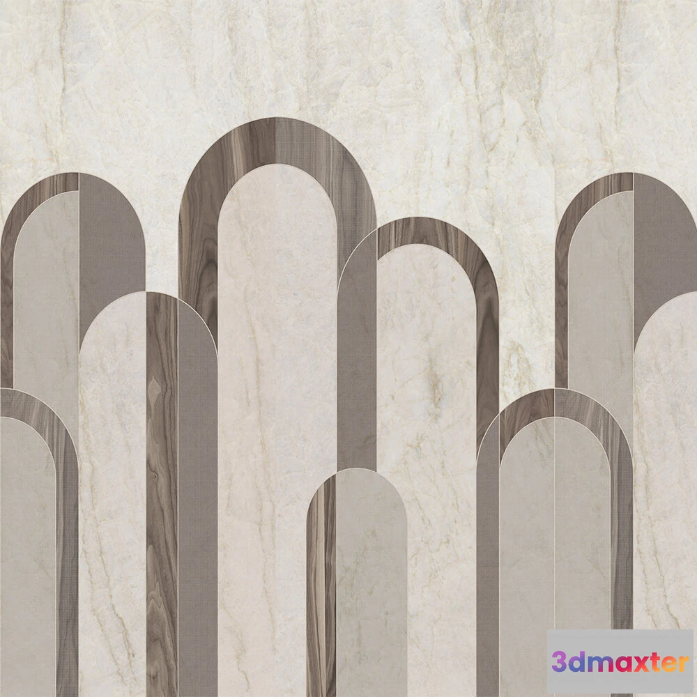 1674963 - Alumoart - Interior panel Grand Arches 3D Max